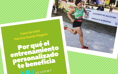Patricia Rueda Plágaro, ejemplo de éxito de por qué el entrenamiento personalizado te beneficia